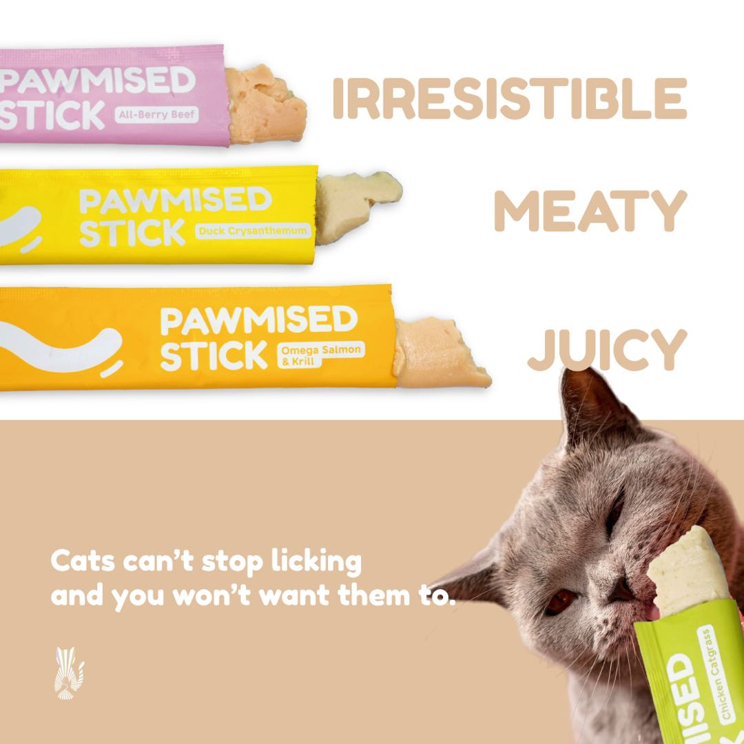 Pawmised Stick - Functional Meal Grade Cat Stick