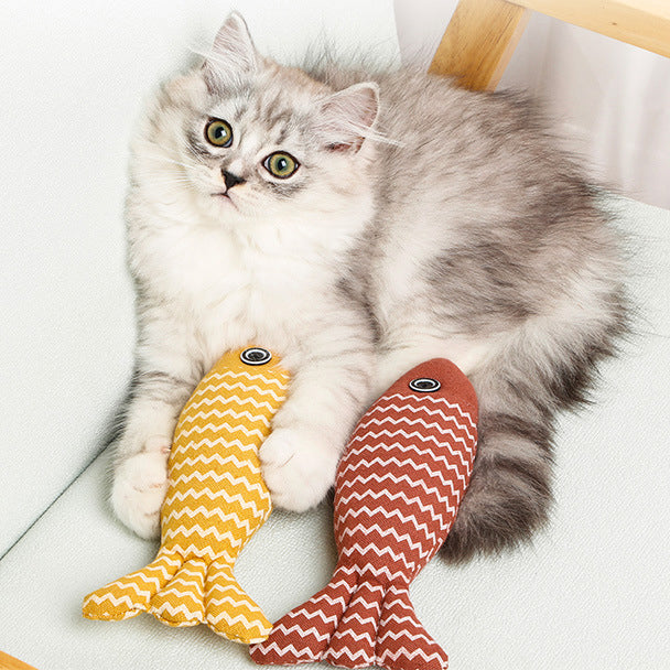 Catnip Fish Toy PawmisedLand