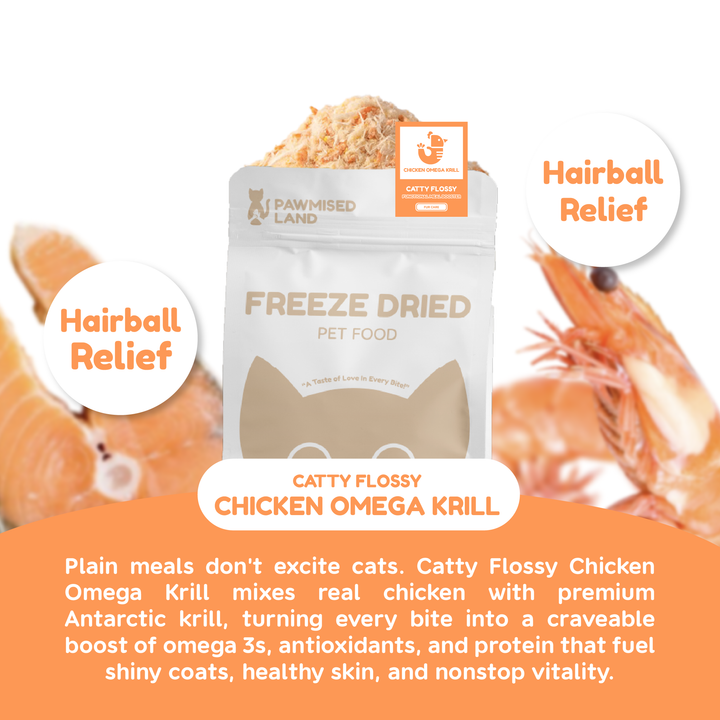Catty Flossy - Functional Freeze-Dried Kibbles Topper
