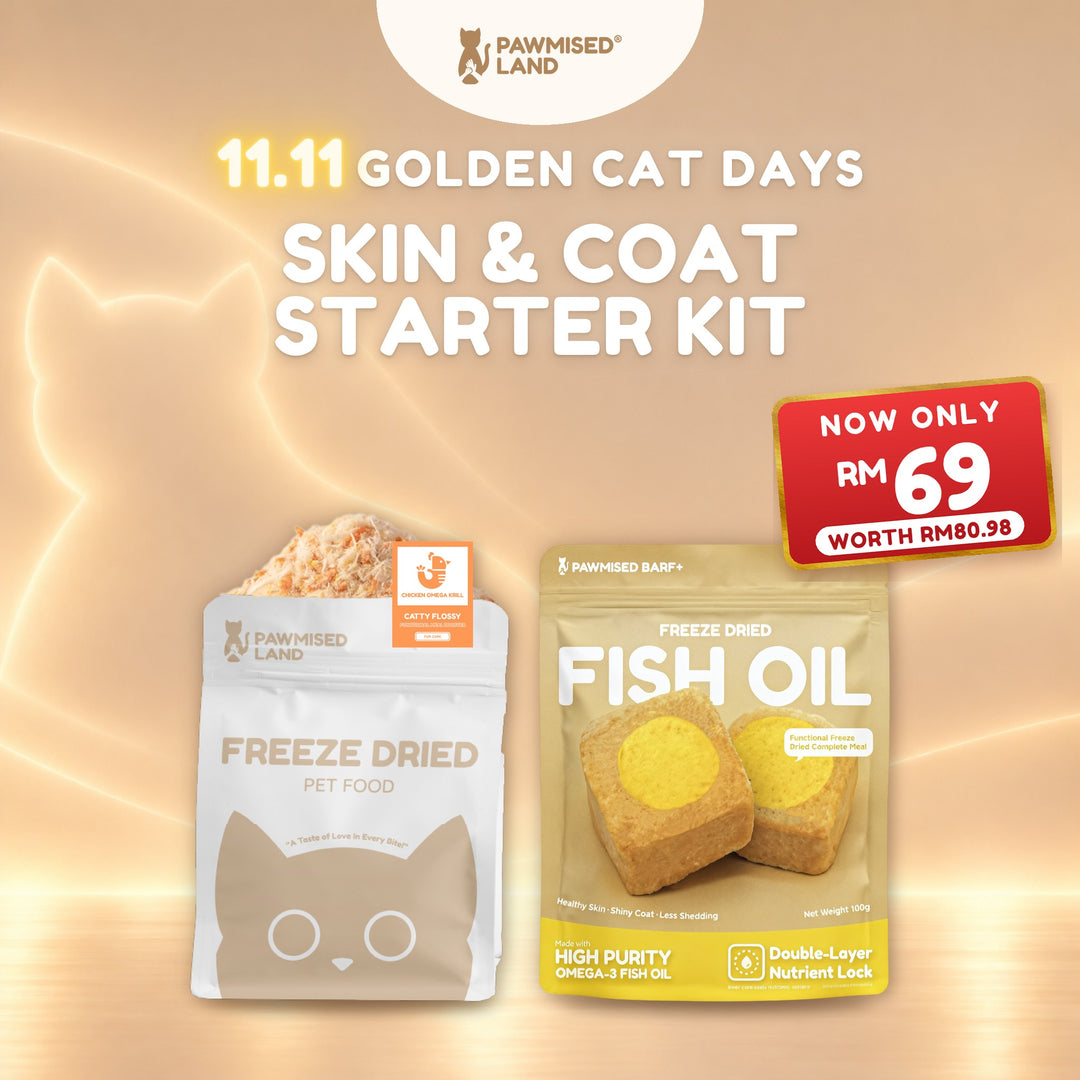 Skin & Coat Starter Kit, 11.11 Golden Cat Days bundle