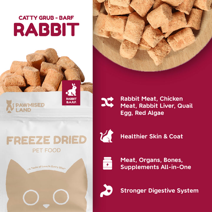 Catty Grub - Freeze Dried BARF