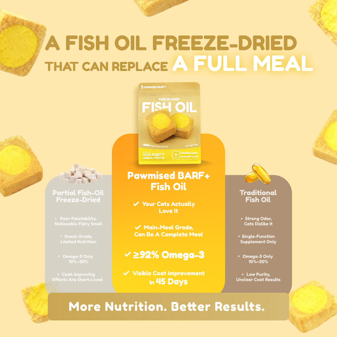 Pawmised Barf+ Fish Oil - Functional Complete Meal