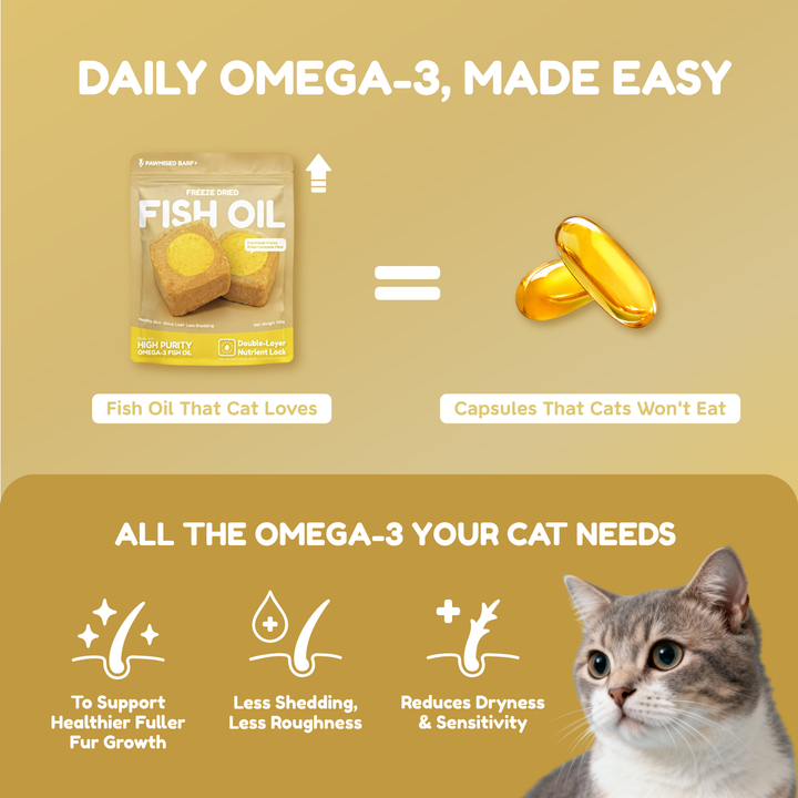 Pawmised Barf+ Fish Oil - Functional Complete Meal