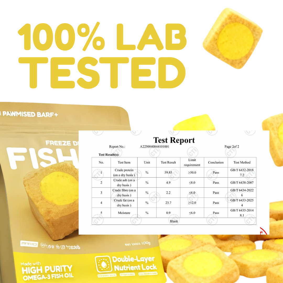 Pawmised Barf+ Fish Oil - Functional Complete Meal