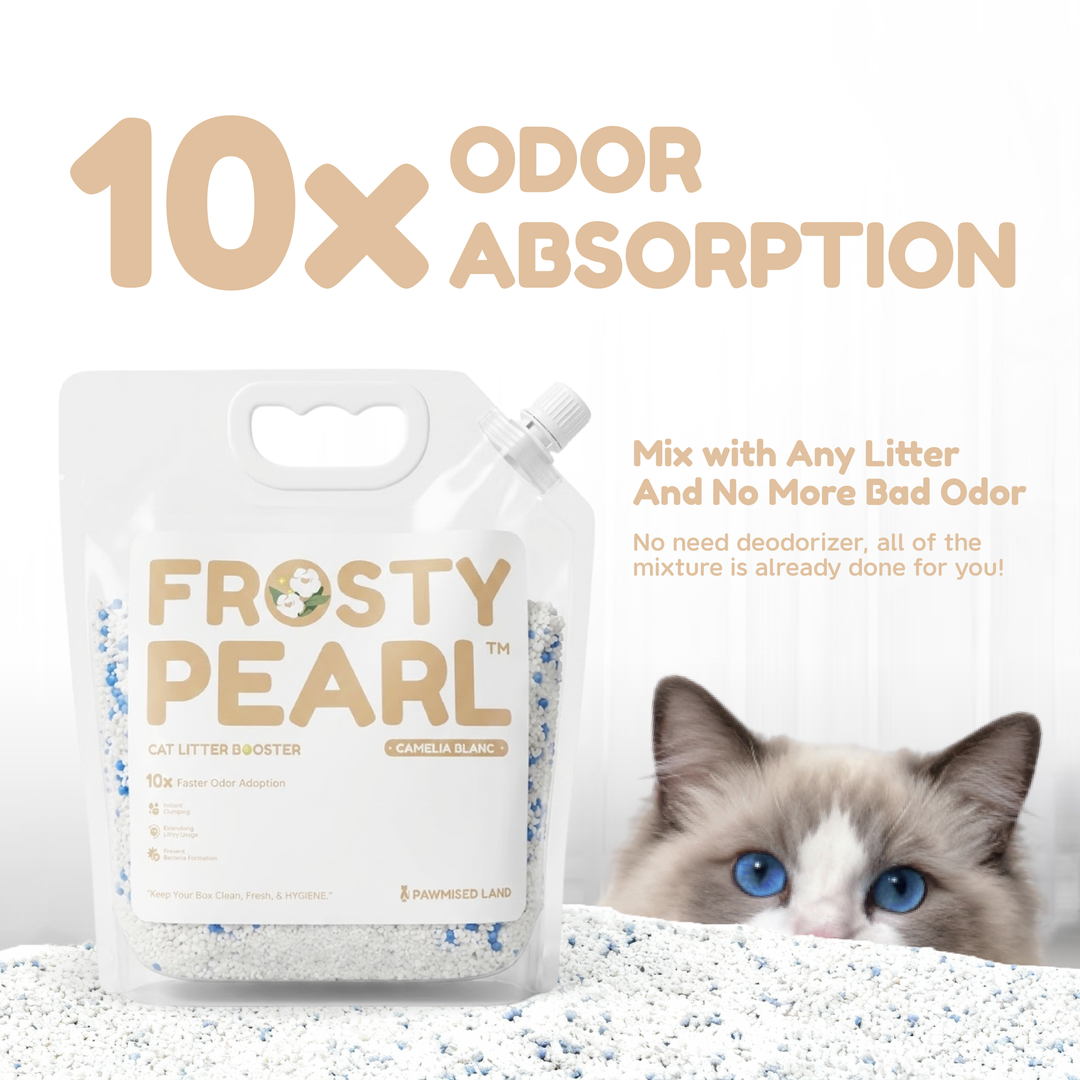 Frosty Pearl - Cat Litter Booster 4L/1000g - Camèlia Blanc Scent