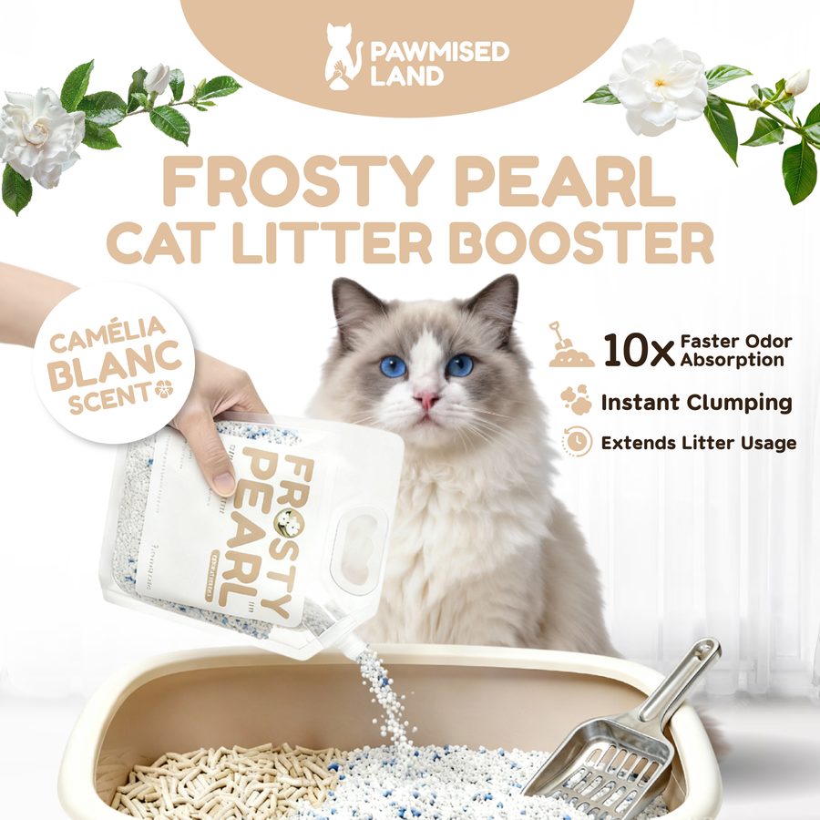 Frosty Pearl - Cat Litter Booster 4L/1000g - Camèlia Blanc Scent