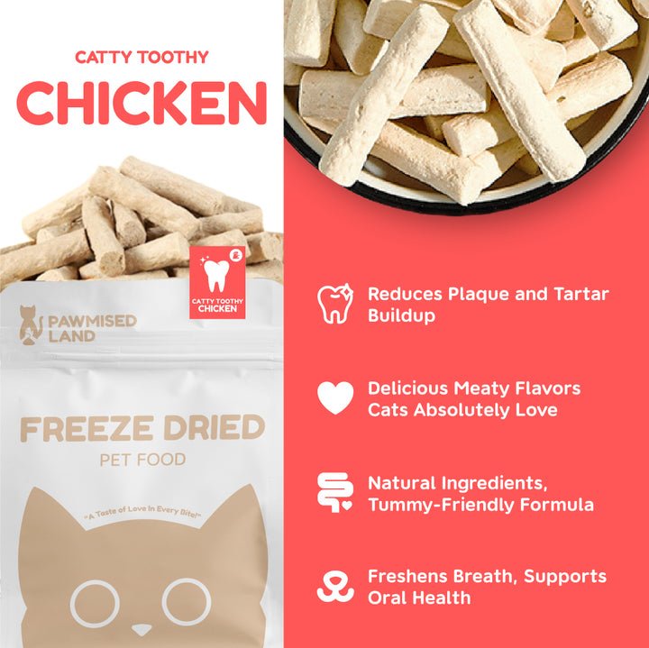 Catty Toothy - Dental Freeze Dried