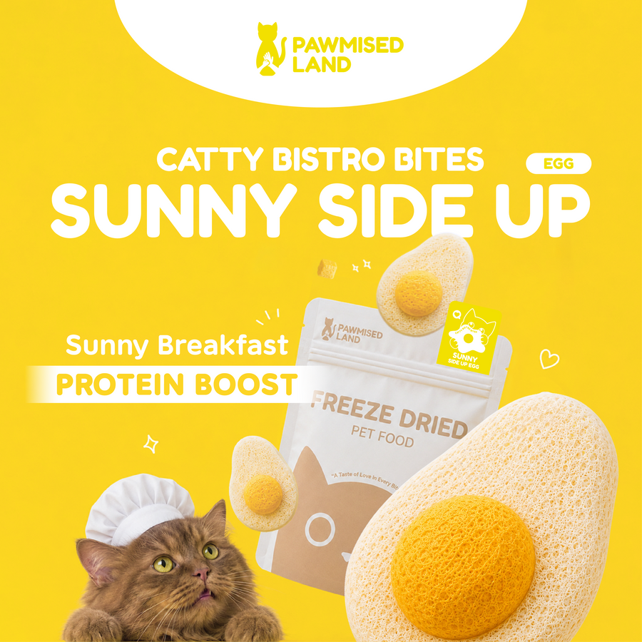 Catty Bistro Bites - Sunny Side Up Egg