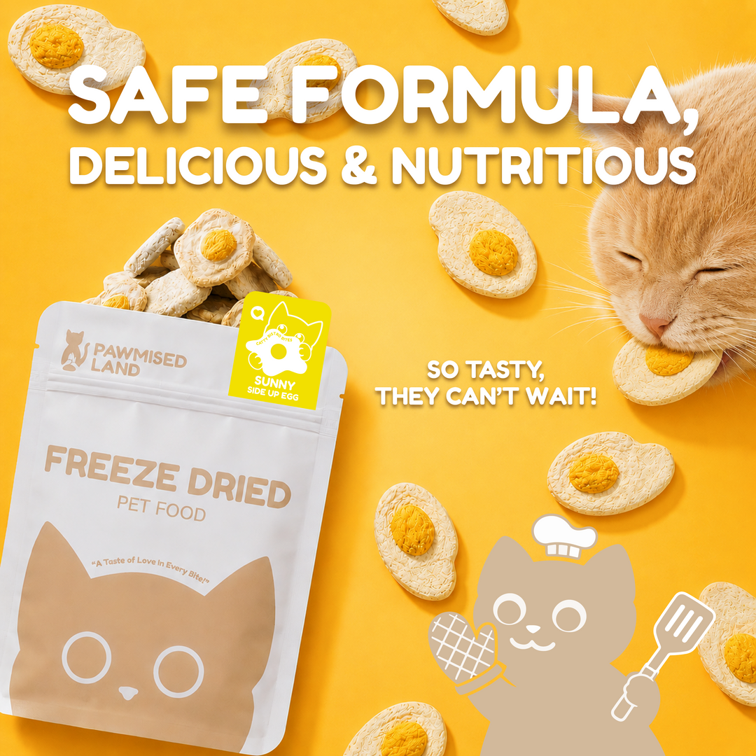 Catty Bistro Bites - Sunny Side Up Egg