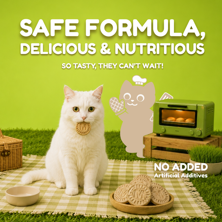 Catty Bistro Bites - Meowt-cha Cracker