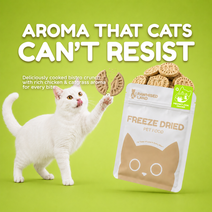 Catty Bistro Bites - Meowt-cha Cracker