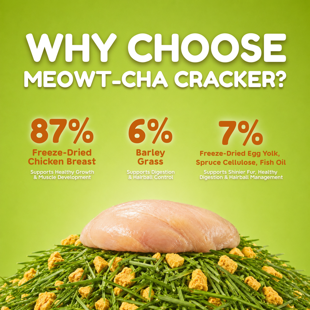 Catty Bistro Bites - Meowt-cha Cracker