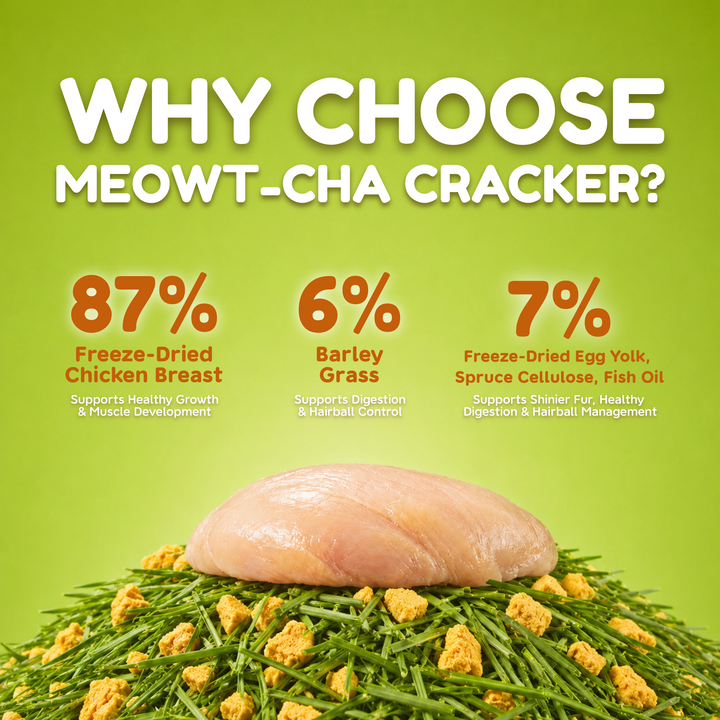 Catty Bistro Bites - Meowt-cha Cracker
