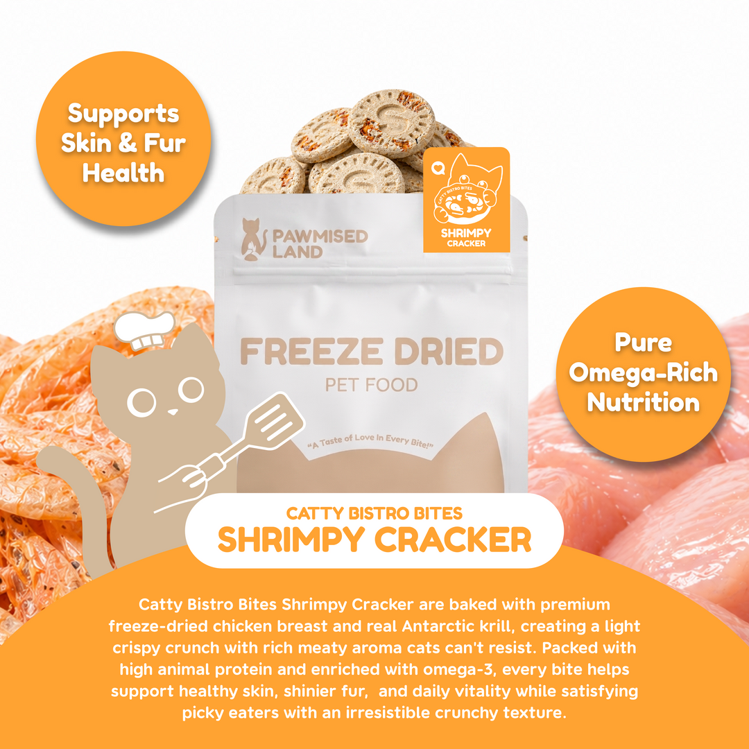 Catty Bistro Bites - Shrimpy Cracker