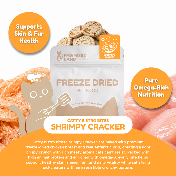 Catty Bistro Bites - Shrimpy Cracker