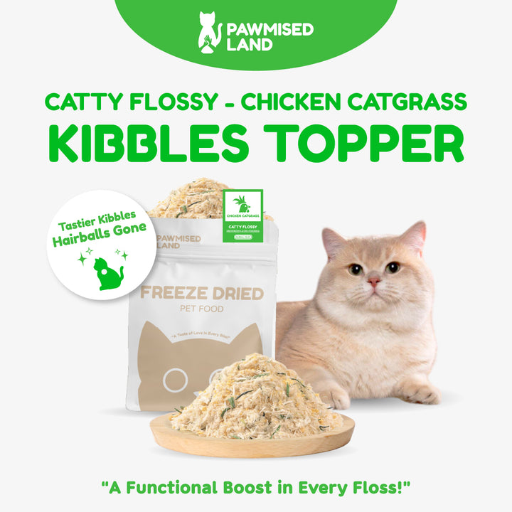 Catty Flossy - Functional Freeze-Dried Kibbles Topper