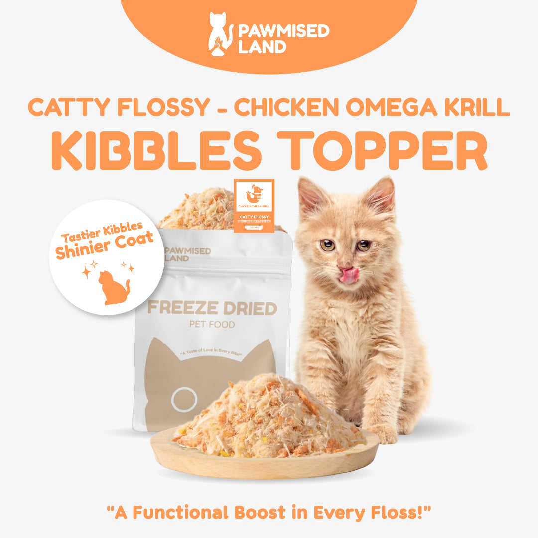 Catty Flossy - Functional Freeze-Dried Kibbles Topper