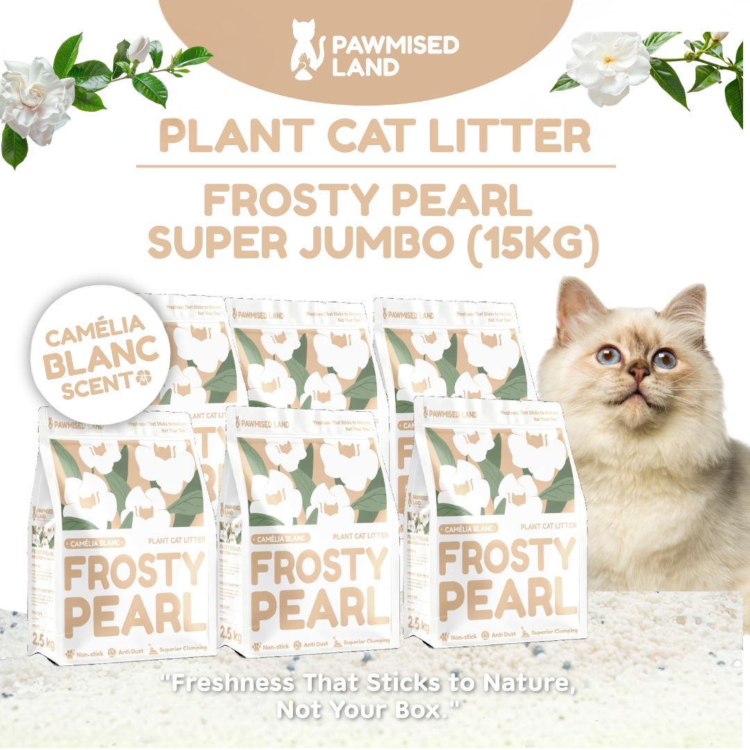 [PREORDER] Frosty Pearl - Plant Cat Litter - Camèlia Blanc Scent