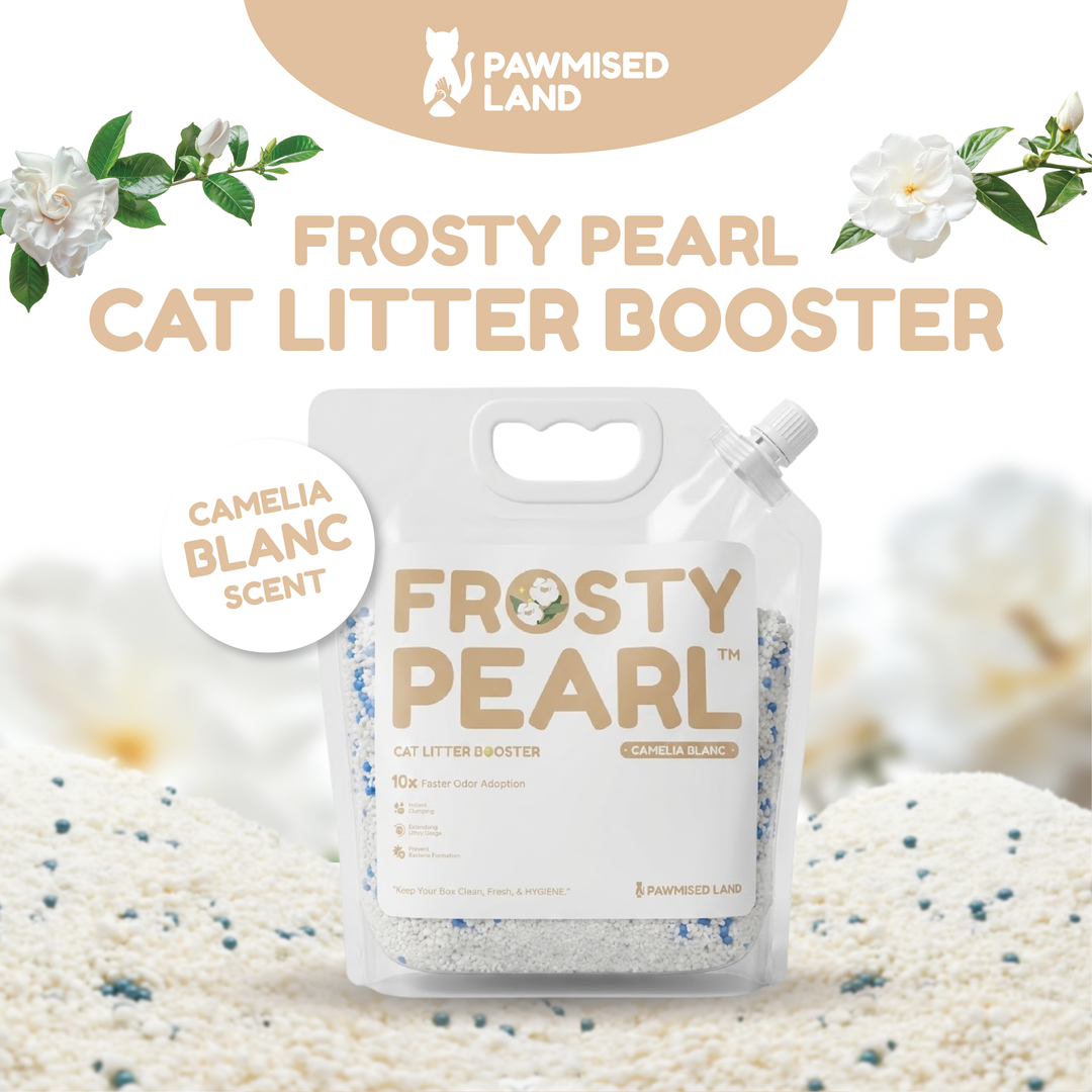 Frosty Pearl - Cat Litter Booster 4L/1000g - Camèlia Blanc Scent