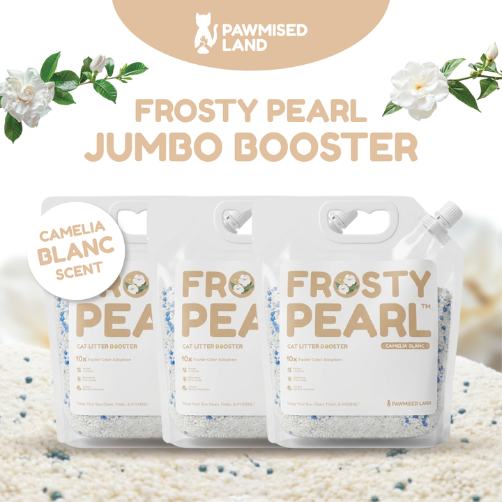 Frosty Pearl - Cat Litter Booster 4L/1000g - Camèlia Blanc Scent