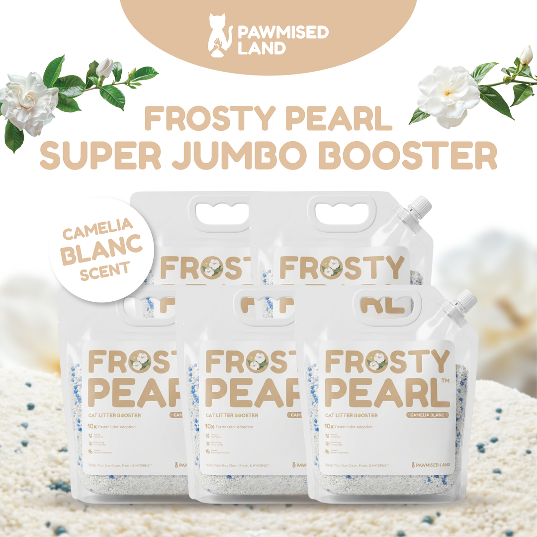 Frosty Pearl - Cat Litter Booster 4L/1000g - Camèlia Blanc Scent