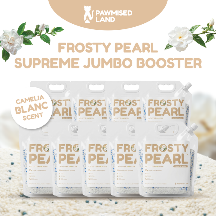 Frosty Pearl - Cat Litter Booster 4L/1000g - Camèlia Blanc Scent