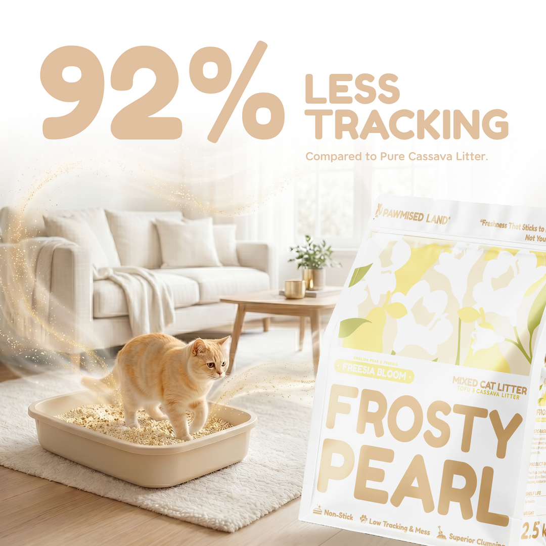 Frosty Pearl - Mixed Cassava Tofu Litter - Freesia Bloom Scent