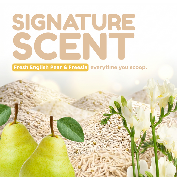 Frosty Pearl - Mixed Cassava Tofu Litter - Freesia Bloom Scent