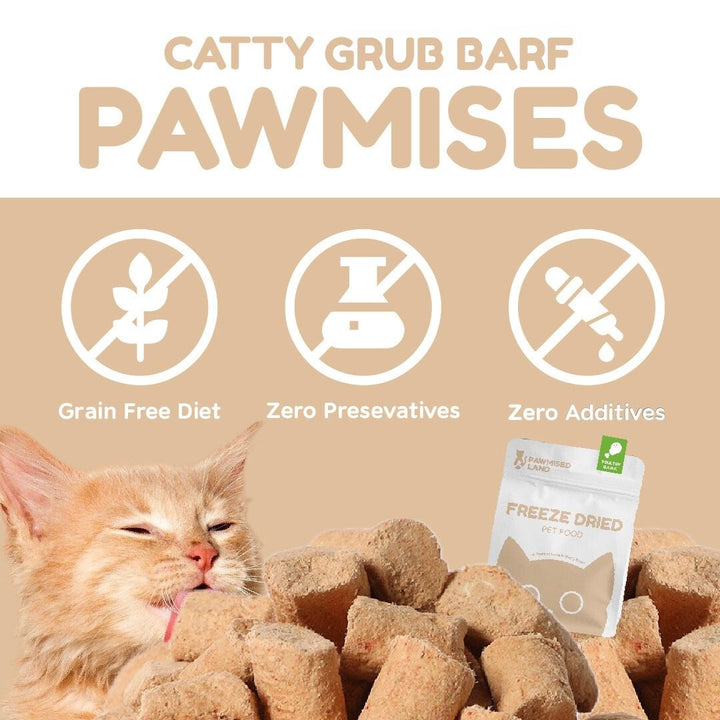 Catty Grub - Freeze Dried BARF