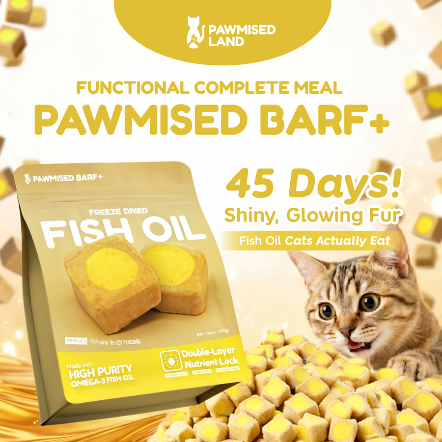 Pawmised Barf+ Fish Oil - Functional Complete Meal