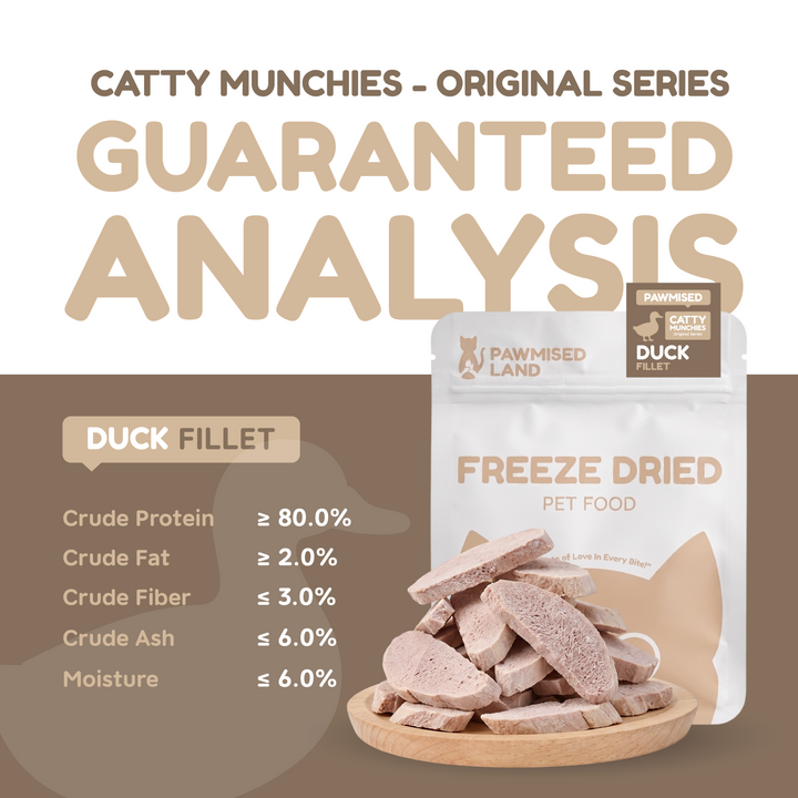 Catty Munchies Original Series - Duck Fillet