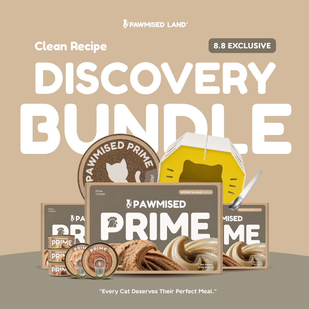 [Limited To Only 300 Sets] Pawmised Prime Clean Recipe Discovery Bundle