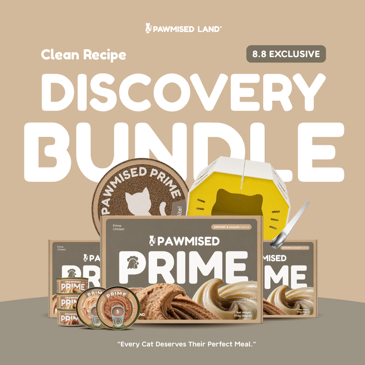 [Limited To Only 300 Sets] Pawmised Prime Clean Recipe Discovery Bundle