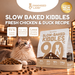 Slow Baked Kibbles - Classic Pack 1.5kg - Fresh Chicken & Duck Recipe