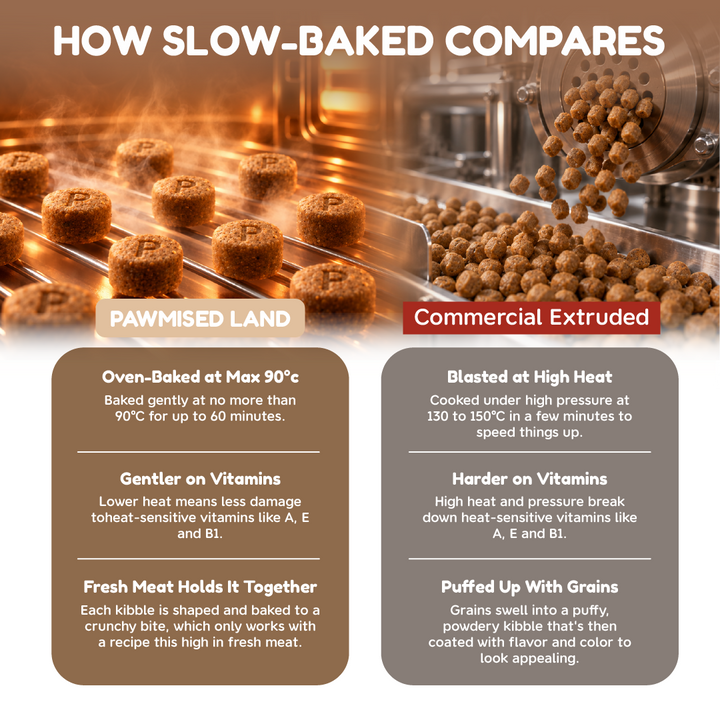 Slow Baked Kibbles - Classic Pack 1.5kg - Fresh Chicken & Duck Recipe