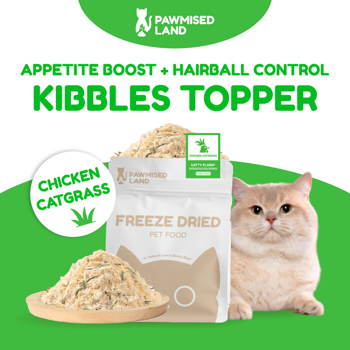 [PRE-ORDER] Catty Flossy - Functional Freeze-Dried Kibbles Topper