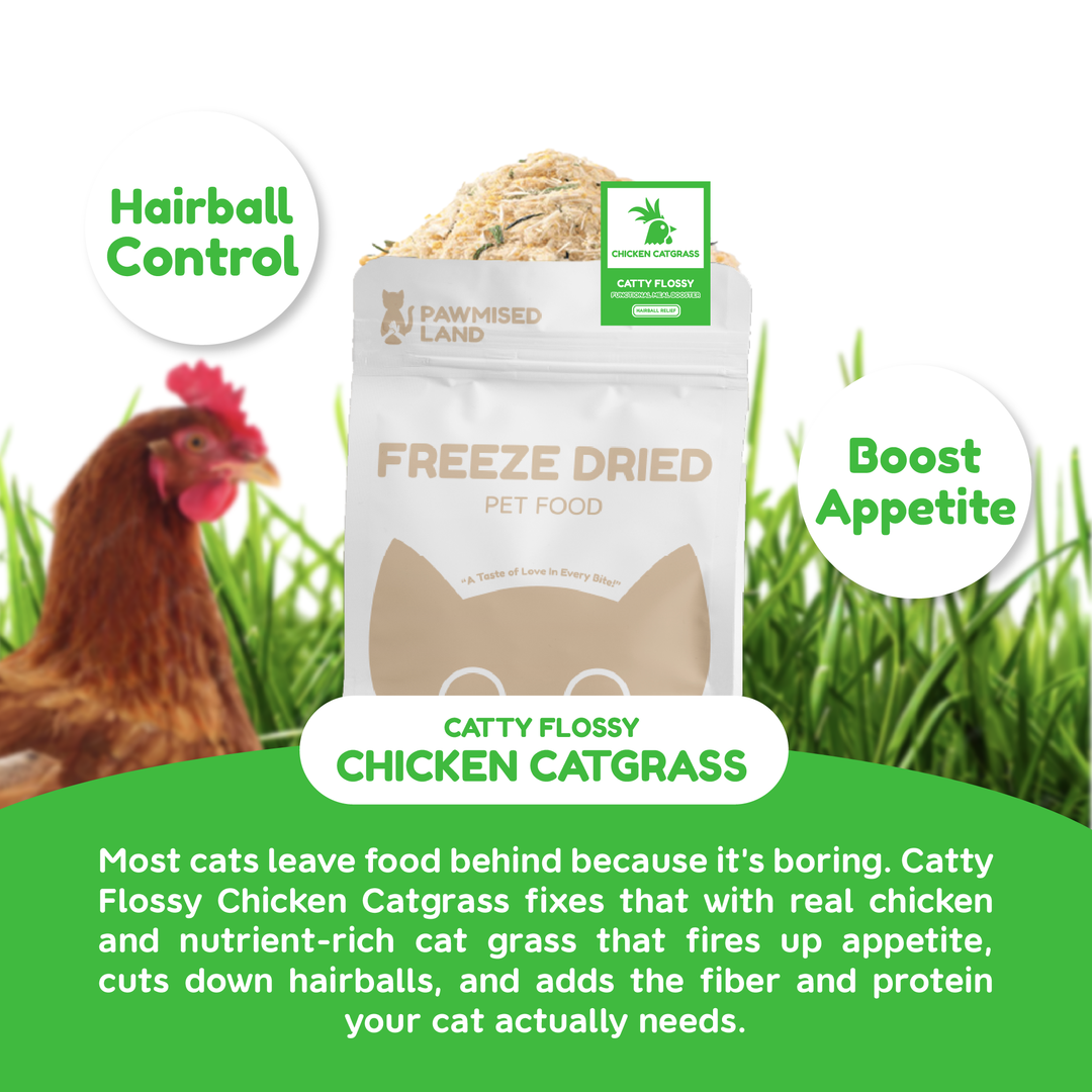 [PRE-ORDER] Catty Flossy - Functional Freeze-Dried Kibbles Topper