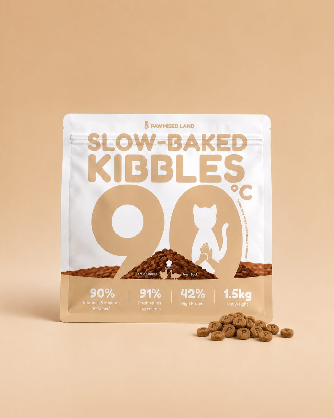 Pack shot: slow baked kibbles cd