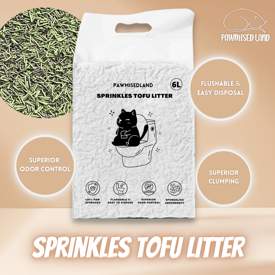 PawmisedLand Sprinkles Tofu Litter